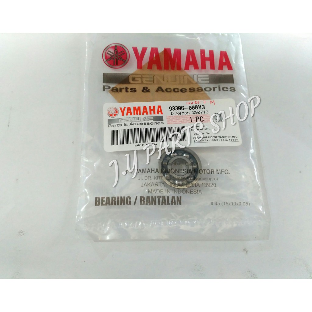 LAHER BEARING WATER PUMP WATERPUMP 6000 JUPITER MX 135 LAMA NEW NJMX MX KING VIXION NVL NVA BK8 R15 LAMA V2 XABRE ORI YGP 93306-000Y3