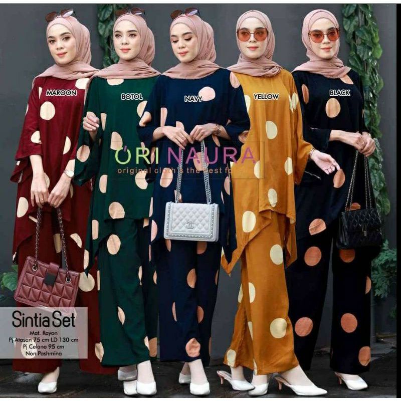 [BISA COD] SETELAN RAYON/ONE SET CP WAKA WAKA/SETELAN CP JUMBO PAKAIAN WANITA