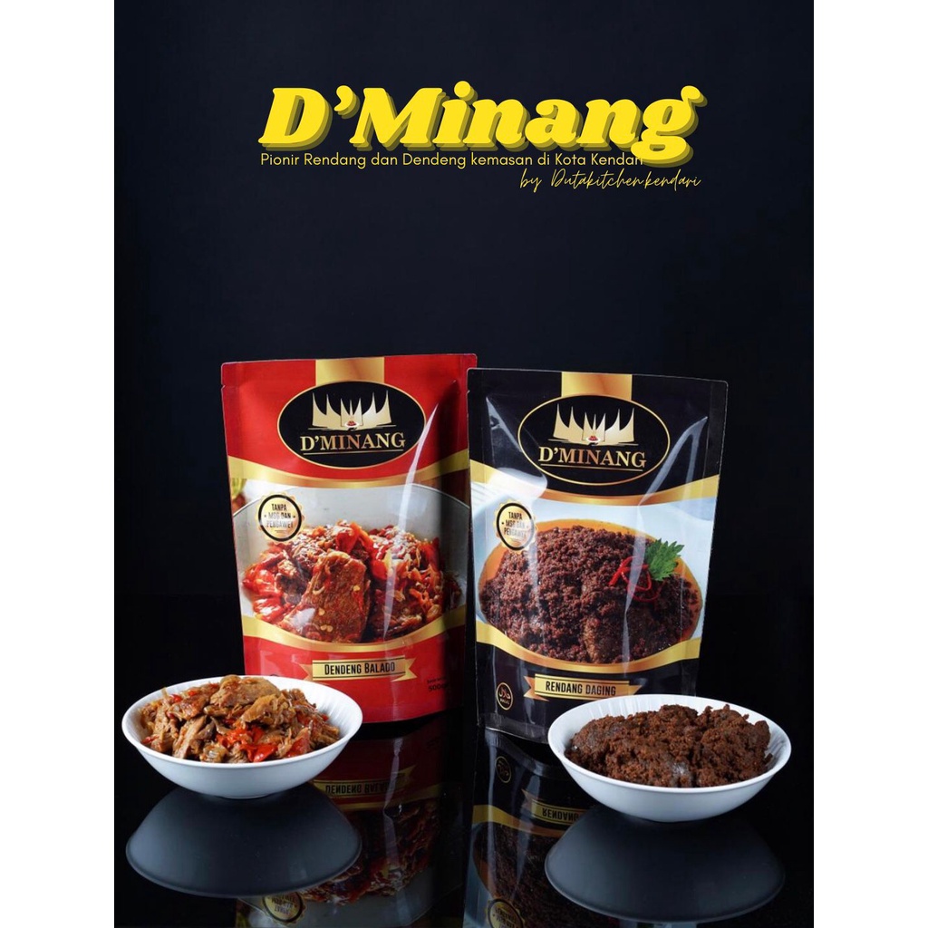 

Rendang Padang D'Minang 180 gr Kendari