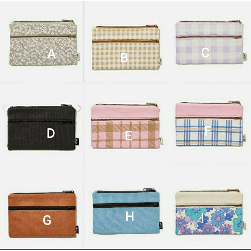

NEW ARRIVALS.! PENCIL CASE CANVAS TEMPAT PENSIL BAHAN KANVAS BRAND TYPO ORIGINAL