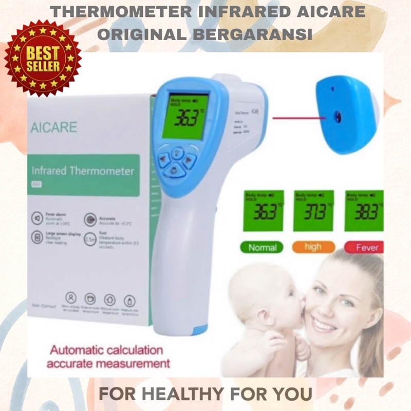 AICARE ORIGINAL THERMOMETER BERGARANSI