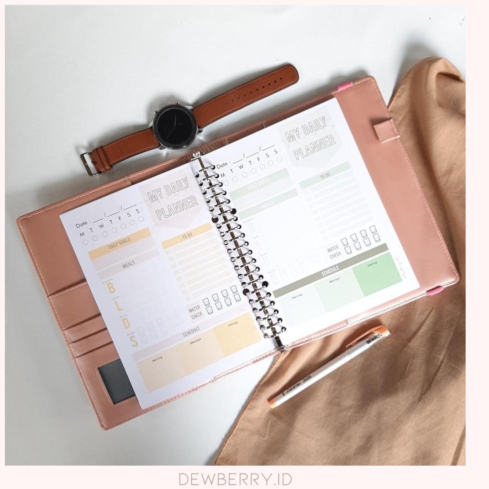

[PRODUK 9CHjk] DAILY PLANNER (PAPER ONLY, SIZE : A5&B5) | dewberry.id VHN