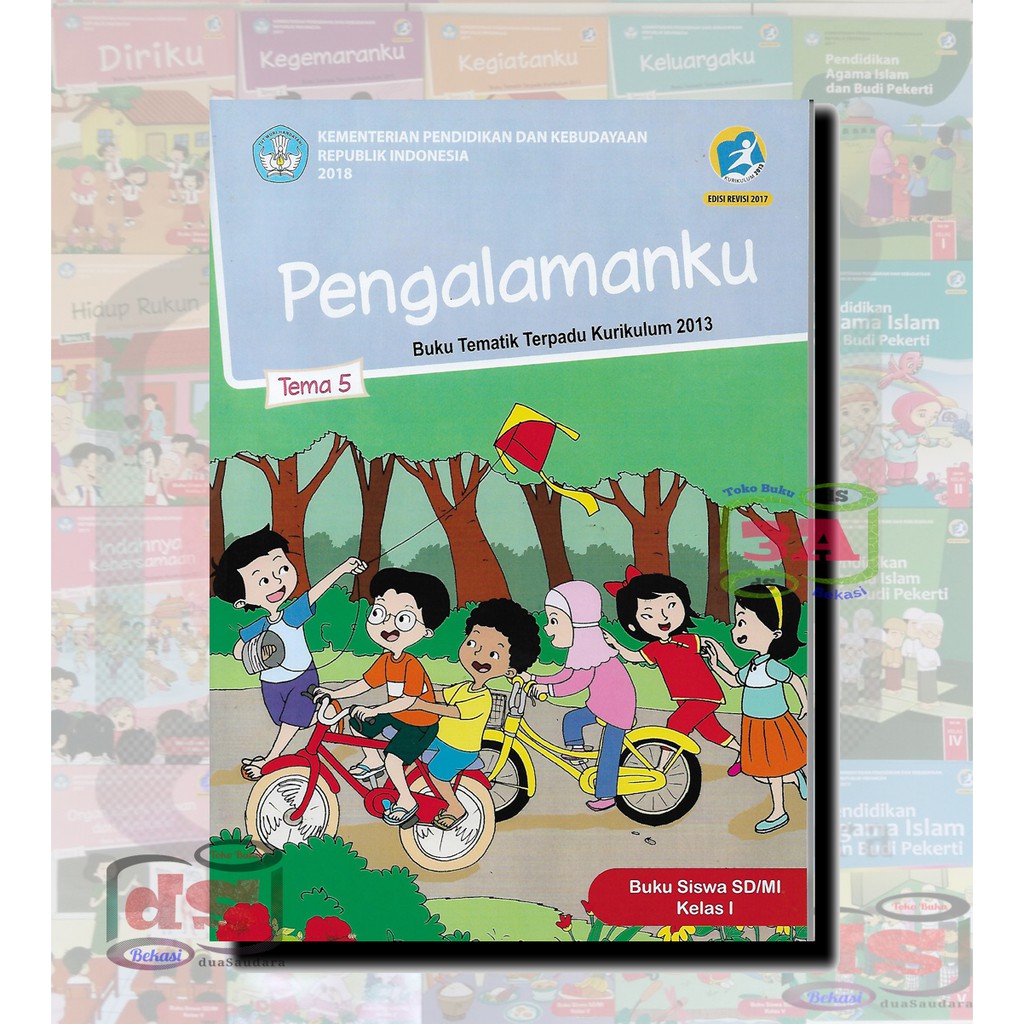 Buku Siswa Kelas 1 Sd Paket Tematik Semester 2 Tema 5 6 7 8