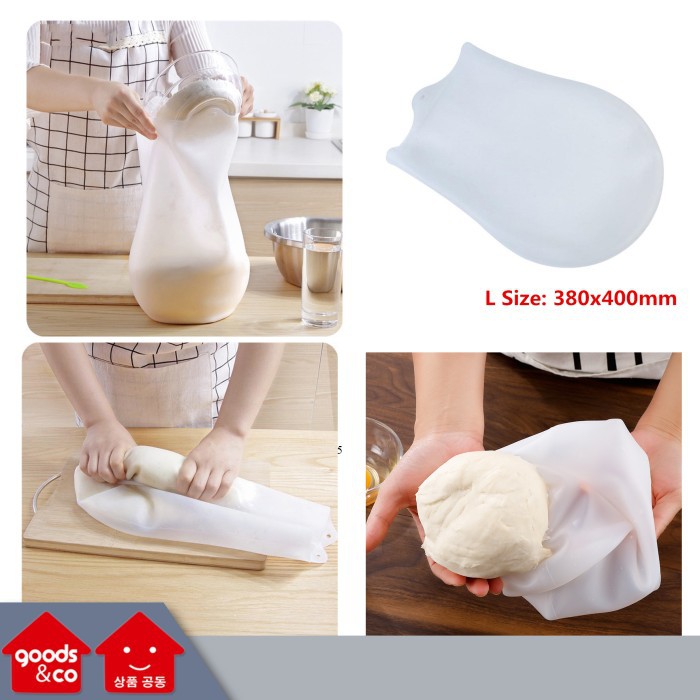 Silicone Dough Bag 3 Kg / Kantong Adonan Roti Silikon IMPORTED