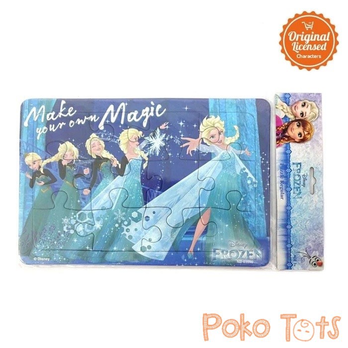 Happy Toon Puzzle Frozen 24pcs Disney Original License Elsa Anna-Elsa Magic