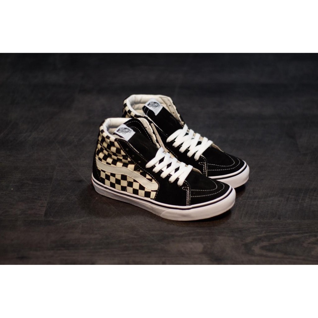 Vans sk8hi chekerboard japan “blackwhite”