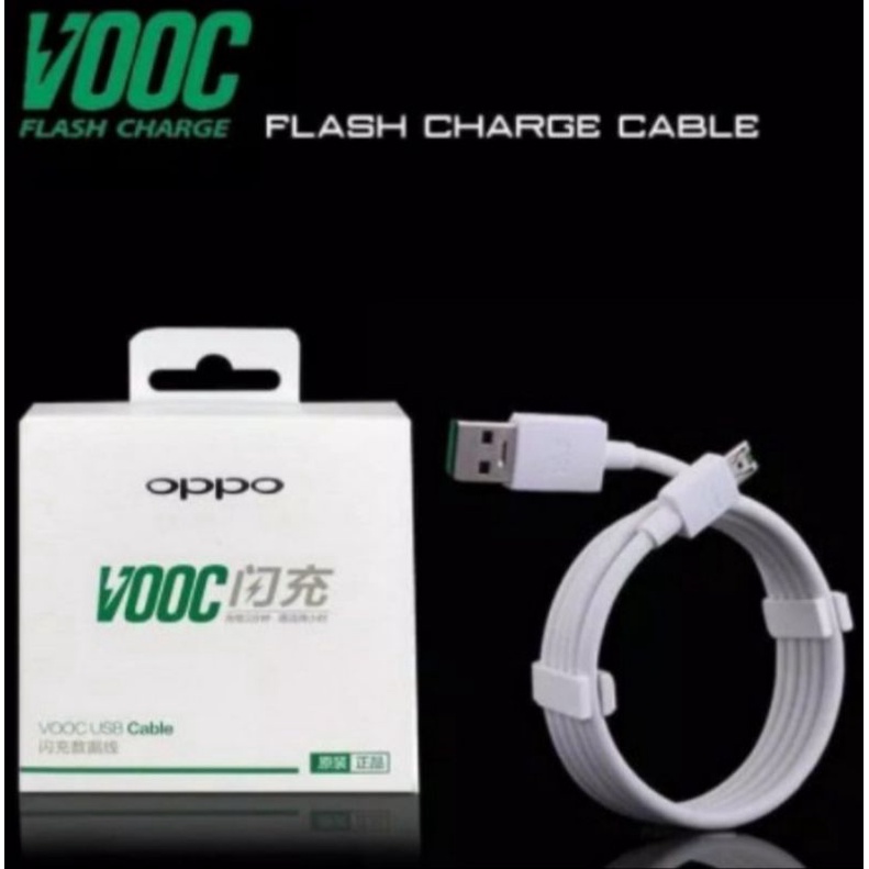 KABEL DATA CASAN CAS OPPO VOOC MICRO &amp; TYPE C ORIGINAL