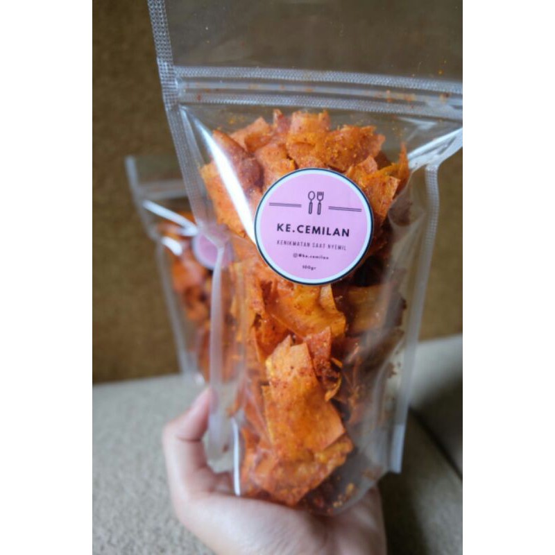 

KERIPIK SINGKONG PEDAS