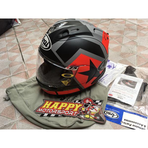 HELM ARAI VINALES MAVERICKS RX7X SIZE L ORIGINAL JAPAN SNELL 2ND MULUS