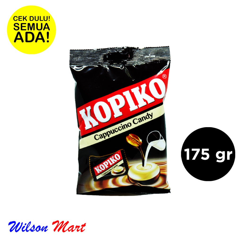 

KOPIKO CAPPUCCINO CANDY 175 GRAM PERMEN