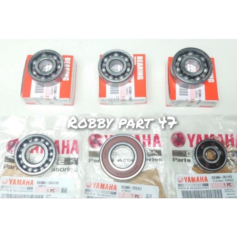 Bearing 6pc Laher Gear box Rasio Nmax 155 old Nmax 155 New - Aerok 155 Old Aerox 155 New - Lexsi.ORI