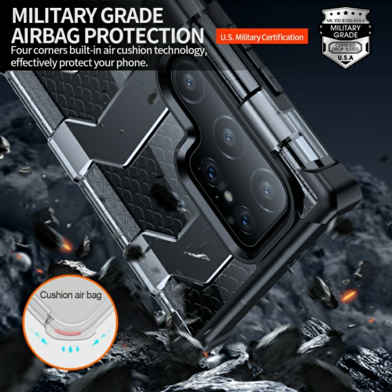 Case Samsung Galaxy S22 Plus Ultra Wlons Military Hardcase