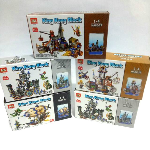 Lego king kong block