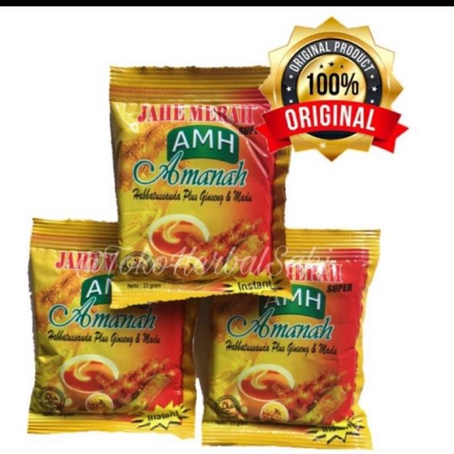 

Amanah minuman jahe merah