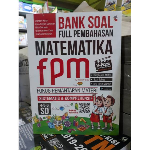 BANK SOAL FULL PEMBAHASAN MATEMATIKA FPM SD 4, 5, 6