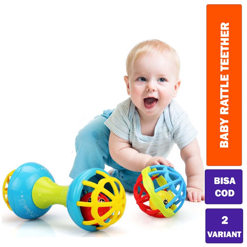 Mainan Bayi / Mainan Anak / Baby Rattle Teether / Mainan Rattle / Mainan Kerincingan Bayi