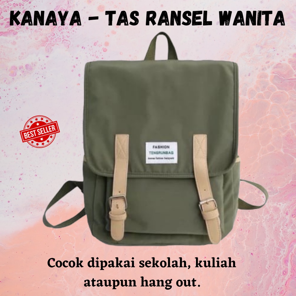 TAS KANAYA - Tas Ransel Backpack Fashion Wanita