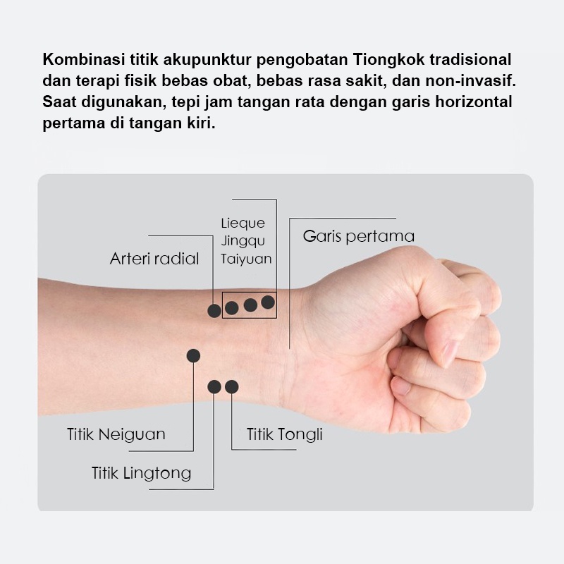 Jam tangan Terapi laser 7/12/15 titik dr laser fisioterapi untuk jantung mempercepat pemulihan stroke[100%ORI]