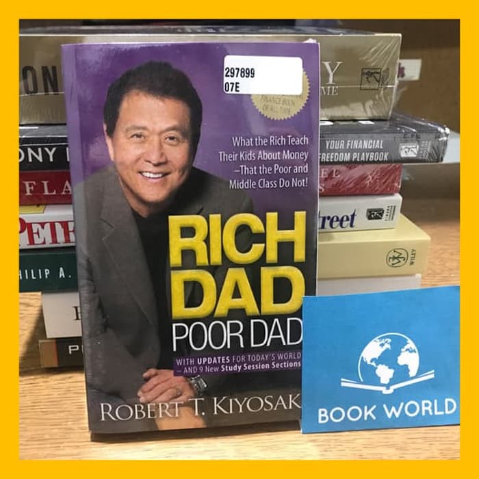 Buku Import Rich Dad Poor Dad by Robert Kiyosaki (Original Paperback) BKIL_1126