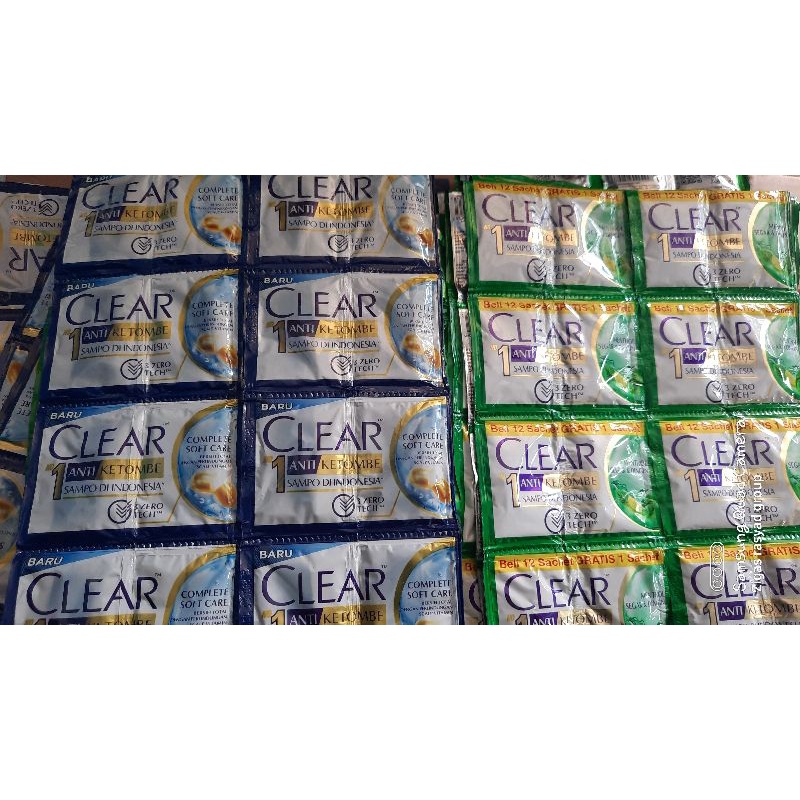 Shampo clear sachet