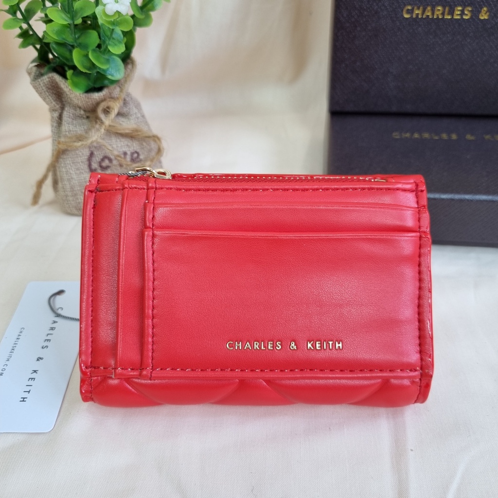 DOMPET CK WANITA WALLET GEMMA QUILTED