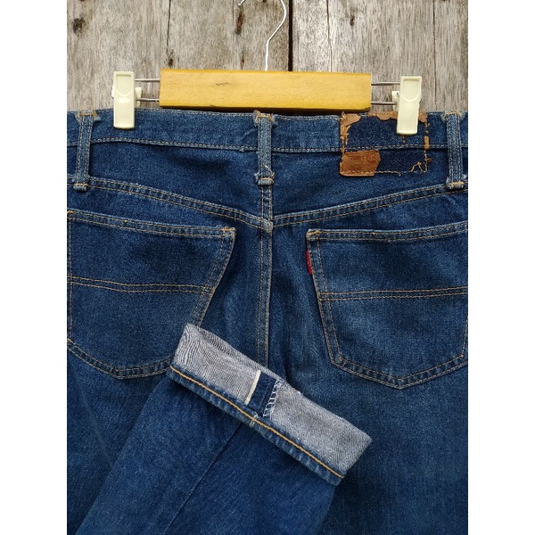 big john vintage selvedge blue denim slim straight size 30 second original