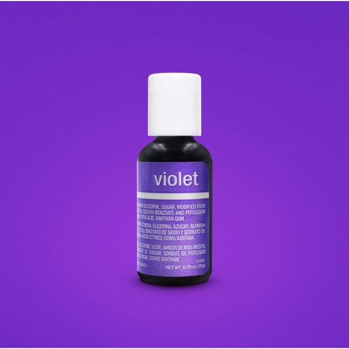 

Violet Chefmaster Liqua-Gel Food Coloring 20 ml