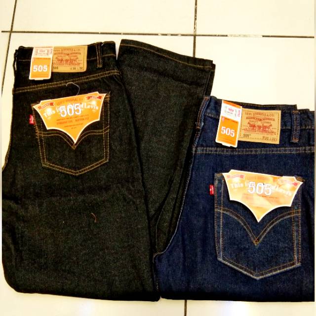 Celana jeans pria standar(reguler) size 27-32