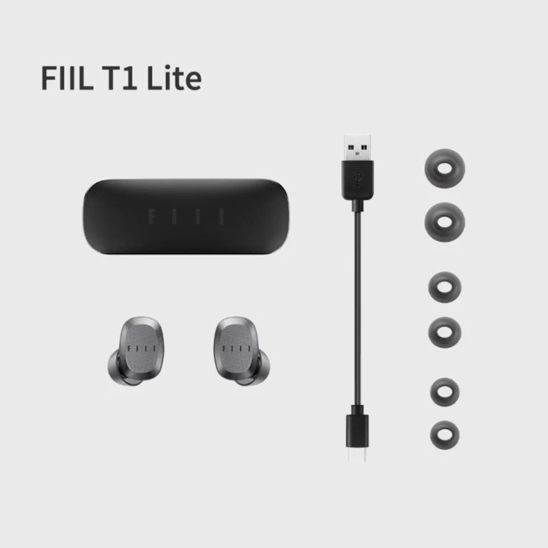 Fiil T1 Lite ENC TWS Earphone Earbud Bluetooth 5.2 Gaming IPX7