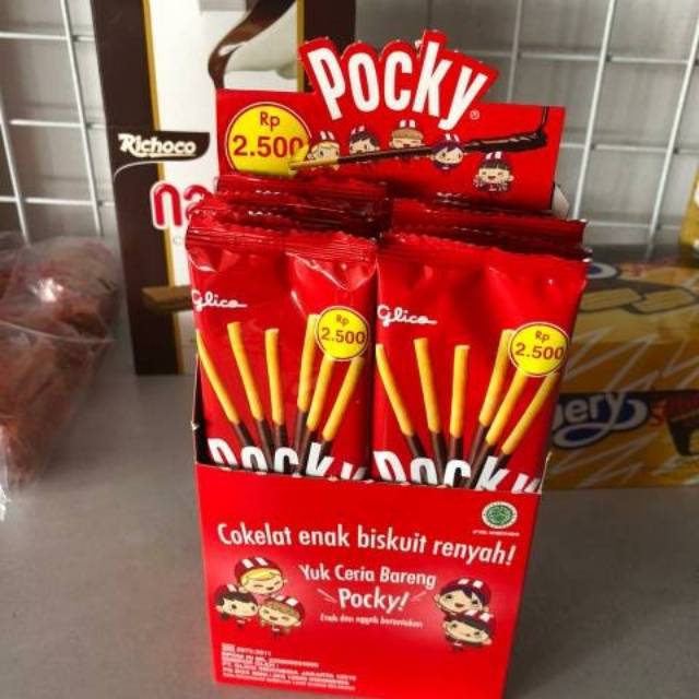 

Pocky chocolate / Pocky satchet / stik pocky isi 12 satchet