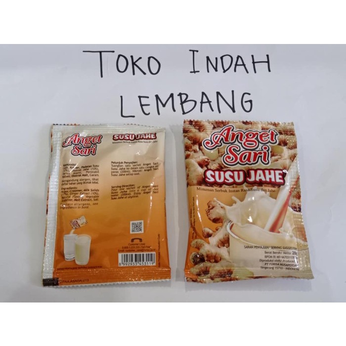 

[PROMO] ANGET SARI SUSU JAHE 7 GR 'GROSIR'