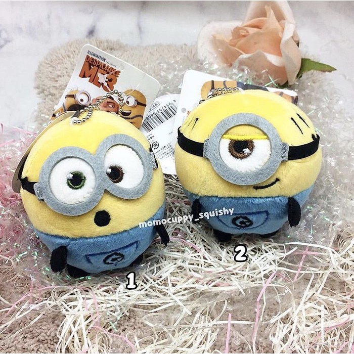 SQUISHY LICENSED minion squishy plush (ORIGINAL JAPAN)