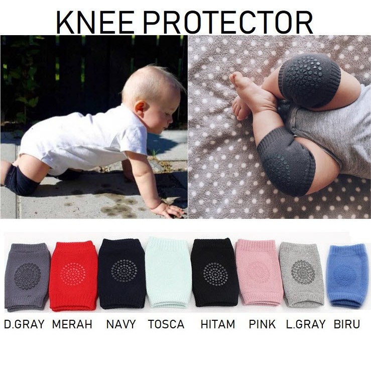 Pelindung Lutut Bayi Anti Slip Knee Protector Sarung Lutut Bayi Inaraonlineshop