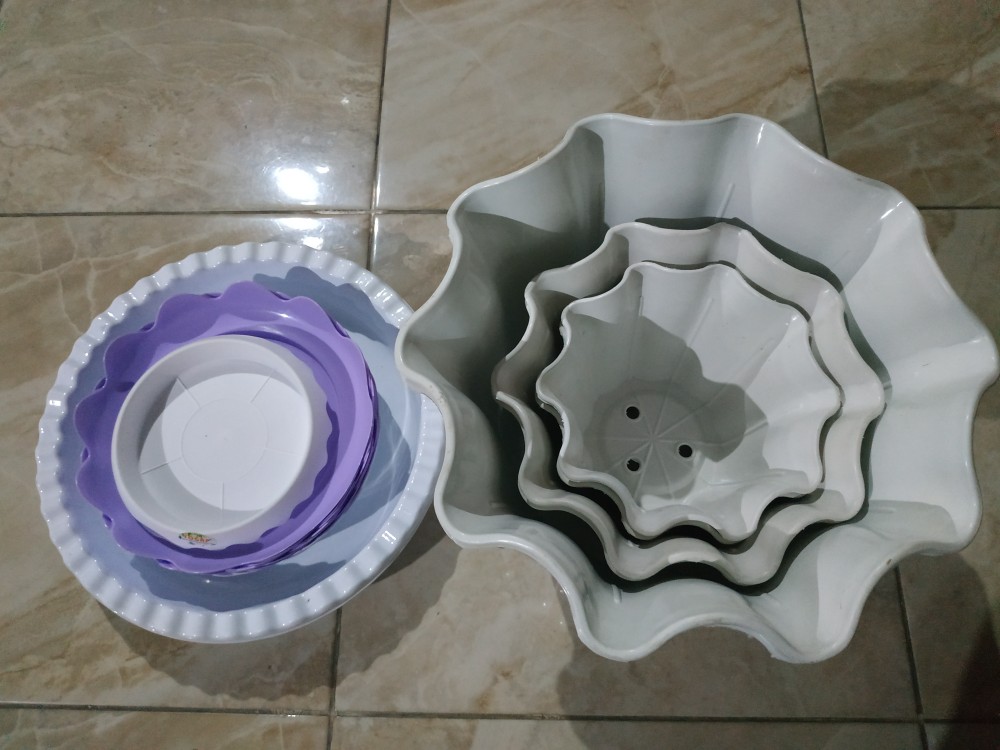 Tatakan /alas Nkt Try Blossom 25 Ready Warna Merah,pink,kuning,biru, Ungu, Dan Hijau