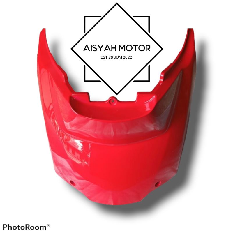 Cover Tangki Honda Scoopy FI Warna Merah Cabe Tahun 2015