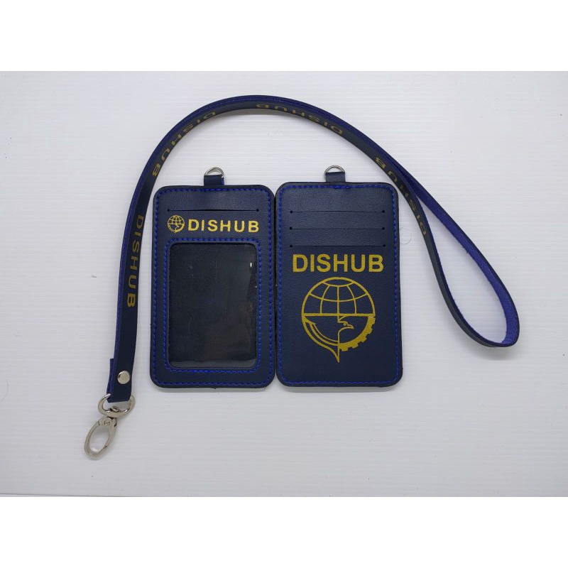 

ID CARD HOLDER KULIT DISHUB LANYARD KULIT DISHUB