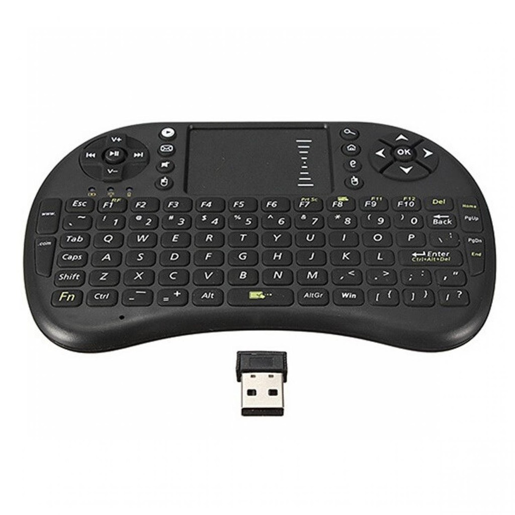 TERBARU!!  Mini Keyboard Wireless 2.4GHz dengan Touch Pad &amp; Mouse