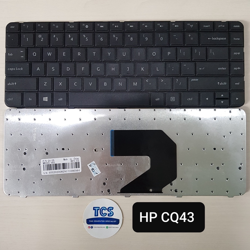 KEYBOARD LAPTOP COMPAQ PRESARIO CQ43 HP PAVILION G6 G2 G4 SERIES