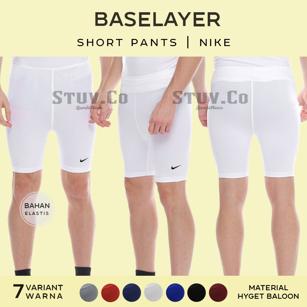 CELANA DALEMAN BASELAYER CELANA PENDEK OLAHRAGA PRIA WANITA