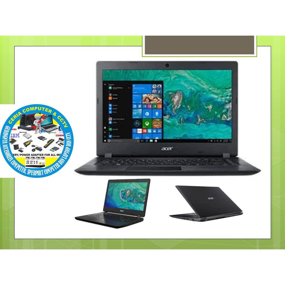 ACER A314 32 INTEL QUADCORE N4120 RAM 4GB SSD 256GB LAPTOP BAGUS MURAH PROMO