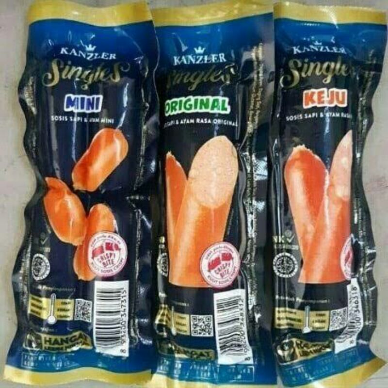 Jual Makanan Siap Saji Camilan Snack Sosis And Bakso Kanzler Singles