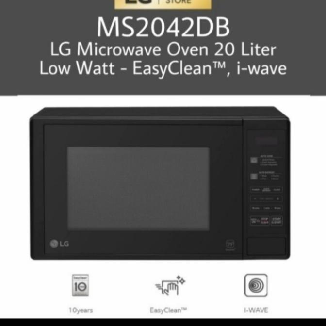 microwave oven LG ms2042 d low watt selalu ada