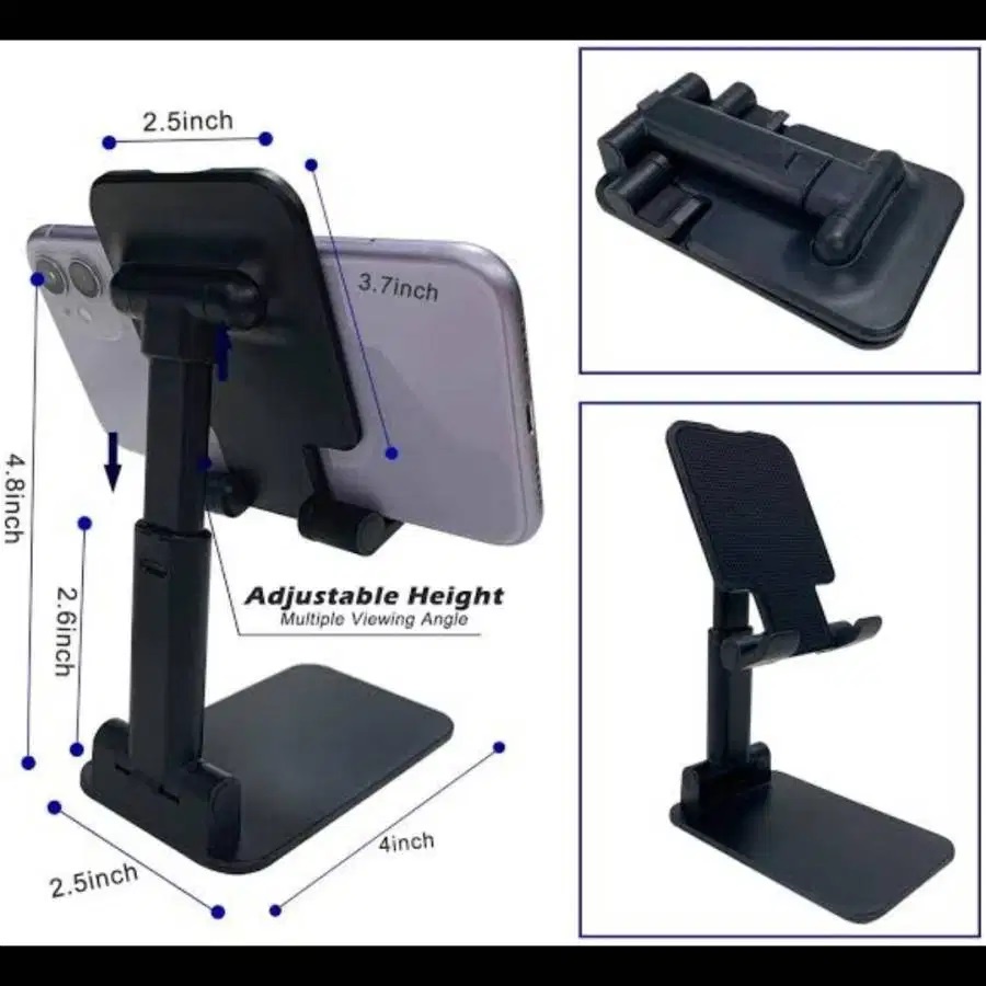 DUDUKAN HANDPHONE MEJA / STAND HP / HOLDER PORTABLE UNIVERSAL