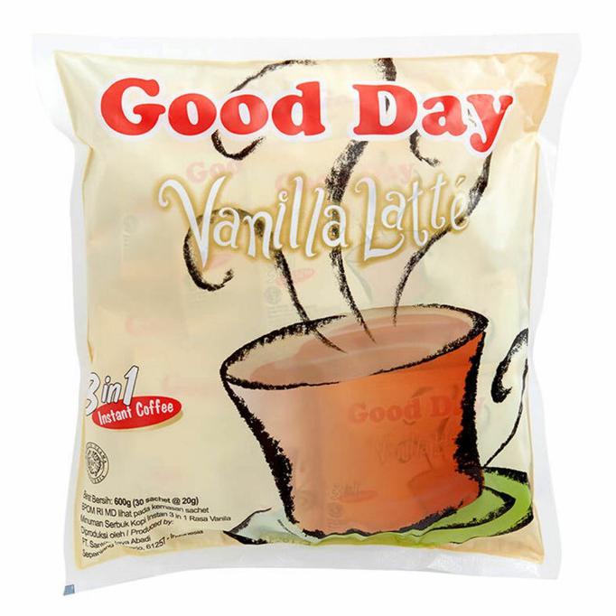 

Hadir Good Day Vanilla Latte Terbatas