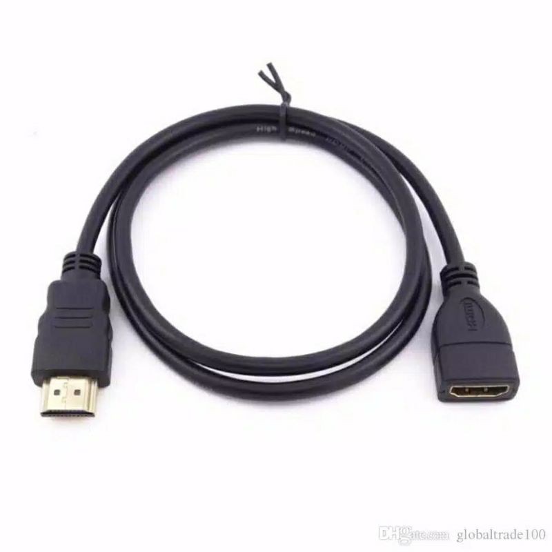 Kabel HDMI Extention Male to Female 1,5 Meter Extender Cable 1,5M Mysunstore