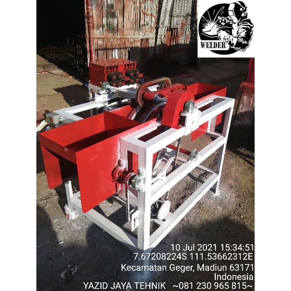 mesin peruncing tusuk sate skala besar