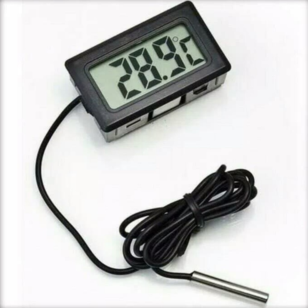 Mini Digital Thermometer / Termometer digital Kabel Sensor mesin tetas telur full otomatis