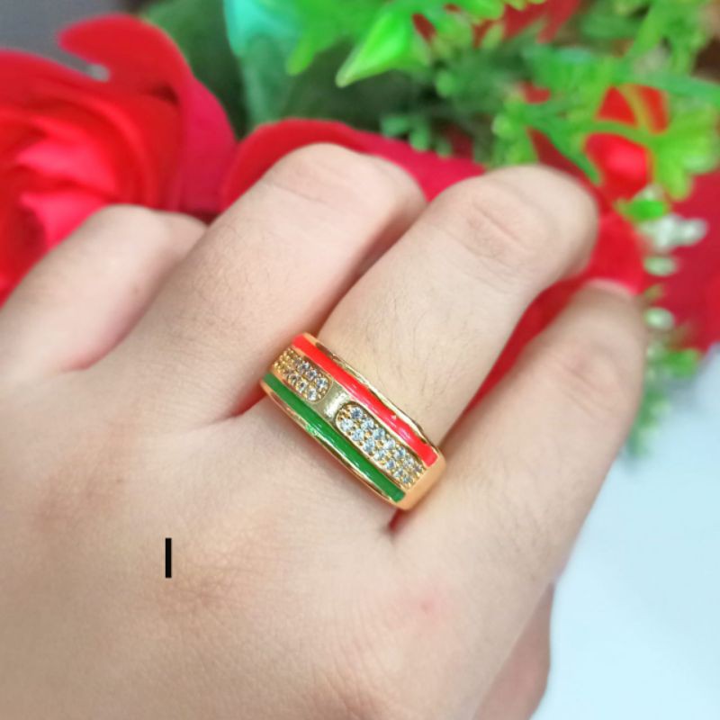 CINCIN KASUAL PRIA WANITA TERBARU TITANIUM ANTI KARAT