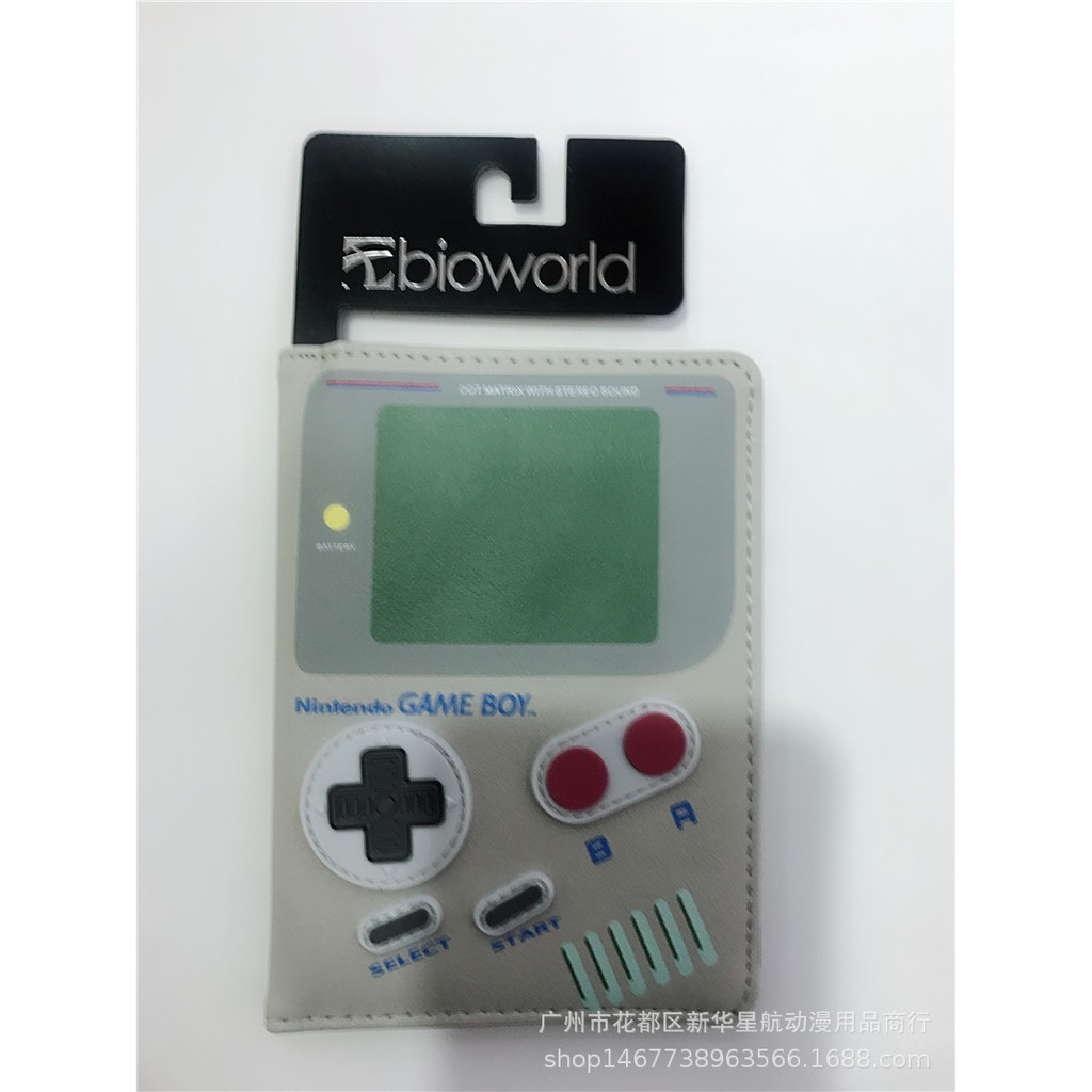 GBDP game boy nintendo game boy dompet paspor passport tempat penyimpanan dokumen