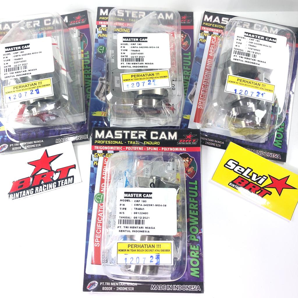 MASTER CAM NOKEN AS MONKEY BRT HONDA CRF 150 TIPE R M-06 M-08